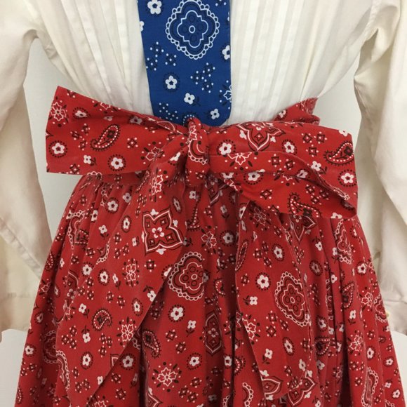 X SOLD X Square Dance Costume Skirt Rockabilly L - Picture 7 of 8